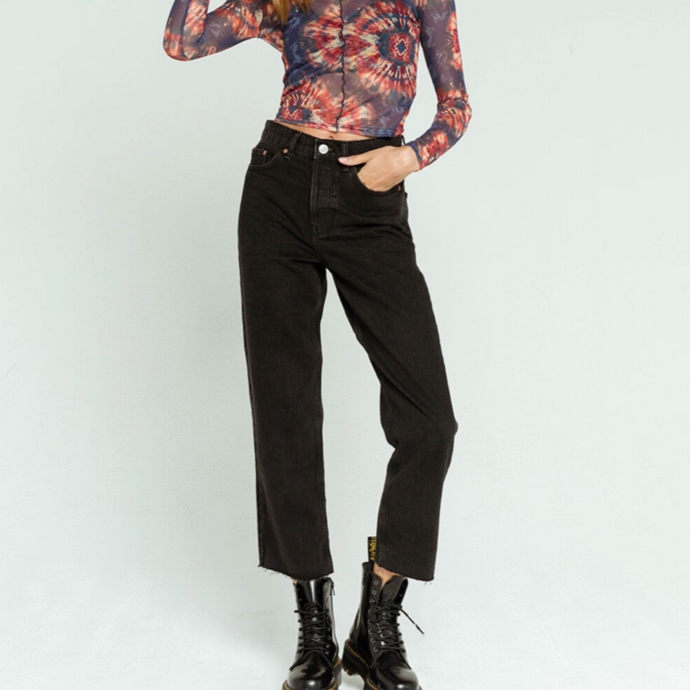 Urban BDG 27/32 Pax High-Waisted Straight Leg Jean